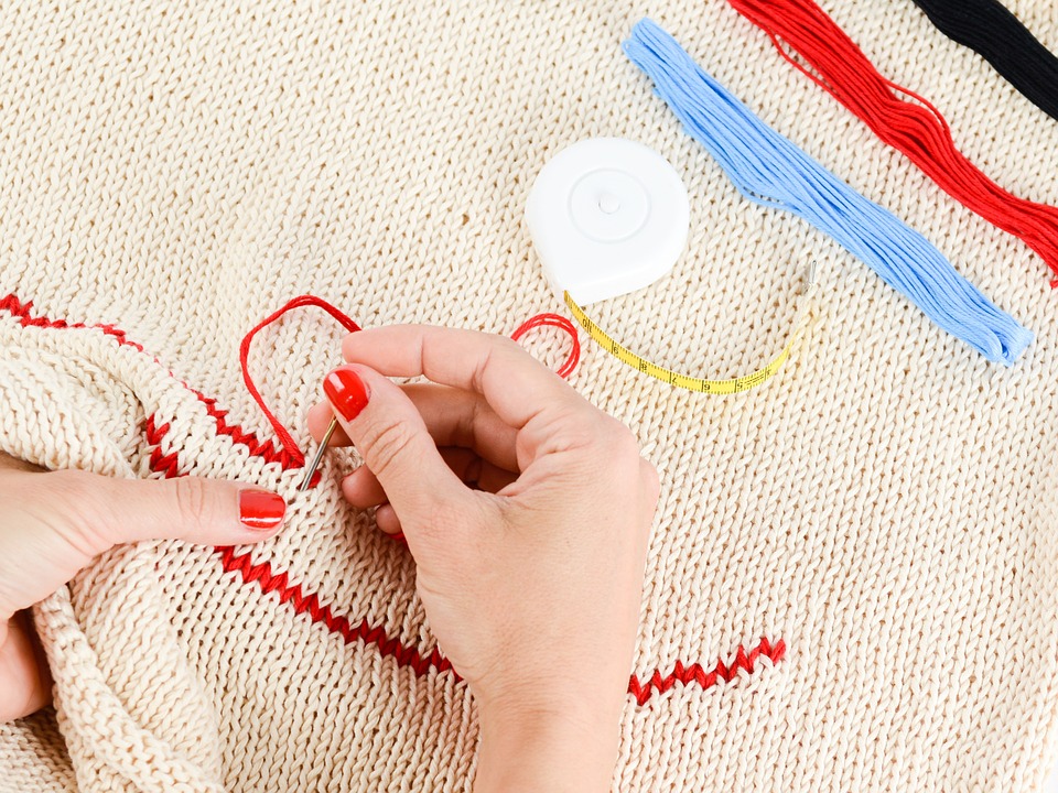 Tutorial ricamo a mano: Sfilatura con frecce a punto festone